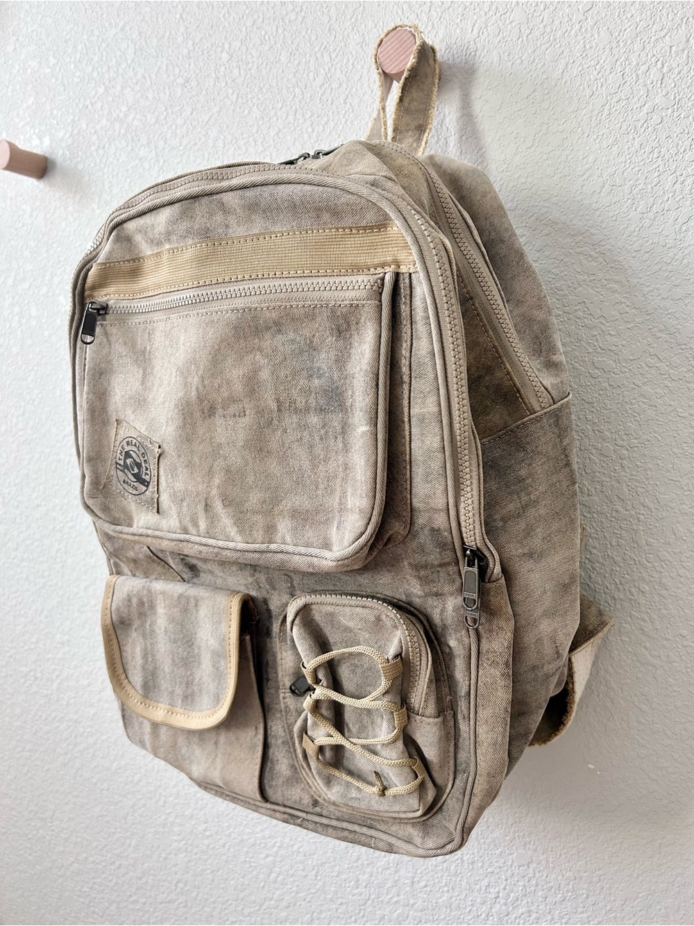 The Real Deal Belem Backpack, Brazil from 100% Canvas Recyled Tarps
